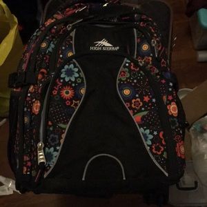 HIGH SIERRA Floral Backpack